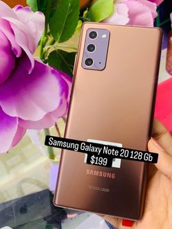 Unlocked - Samsung Galaxy Note 20 5G 128 Gb and clean imei