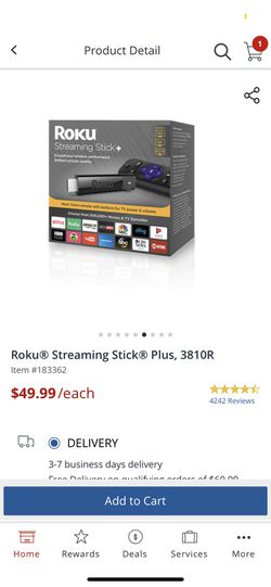 Roku stick plus streaming stick