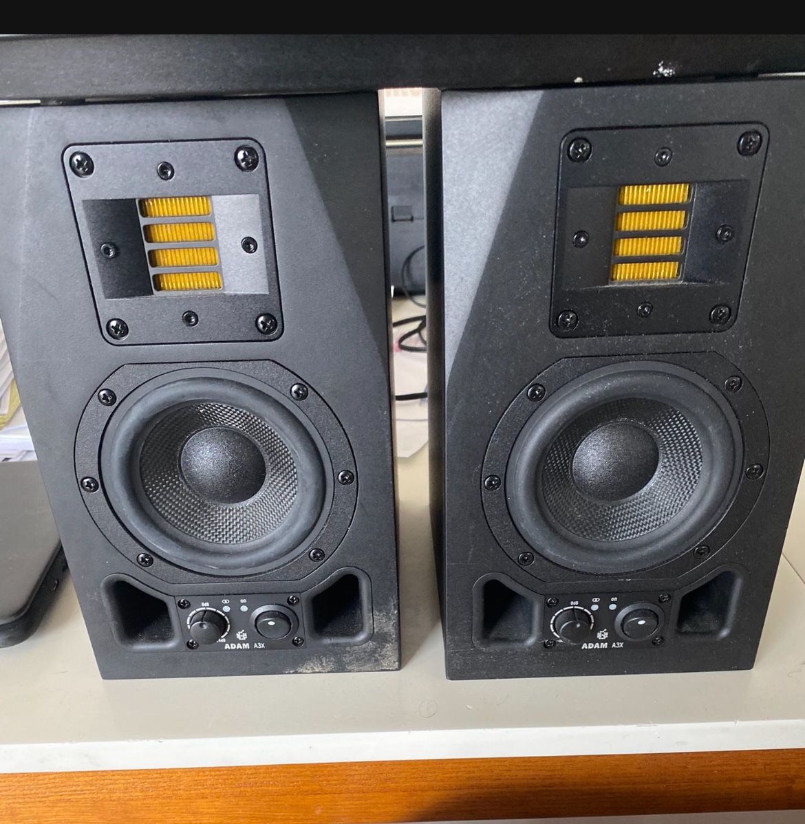 Adam A3X Studio monitors