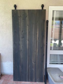 Full size sliding interior barn door from pottery barn Full size interior barn door from pottery barn