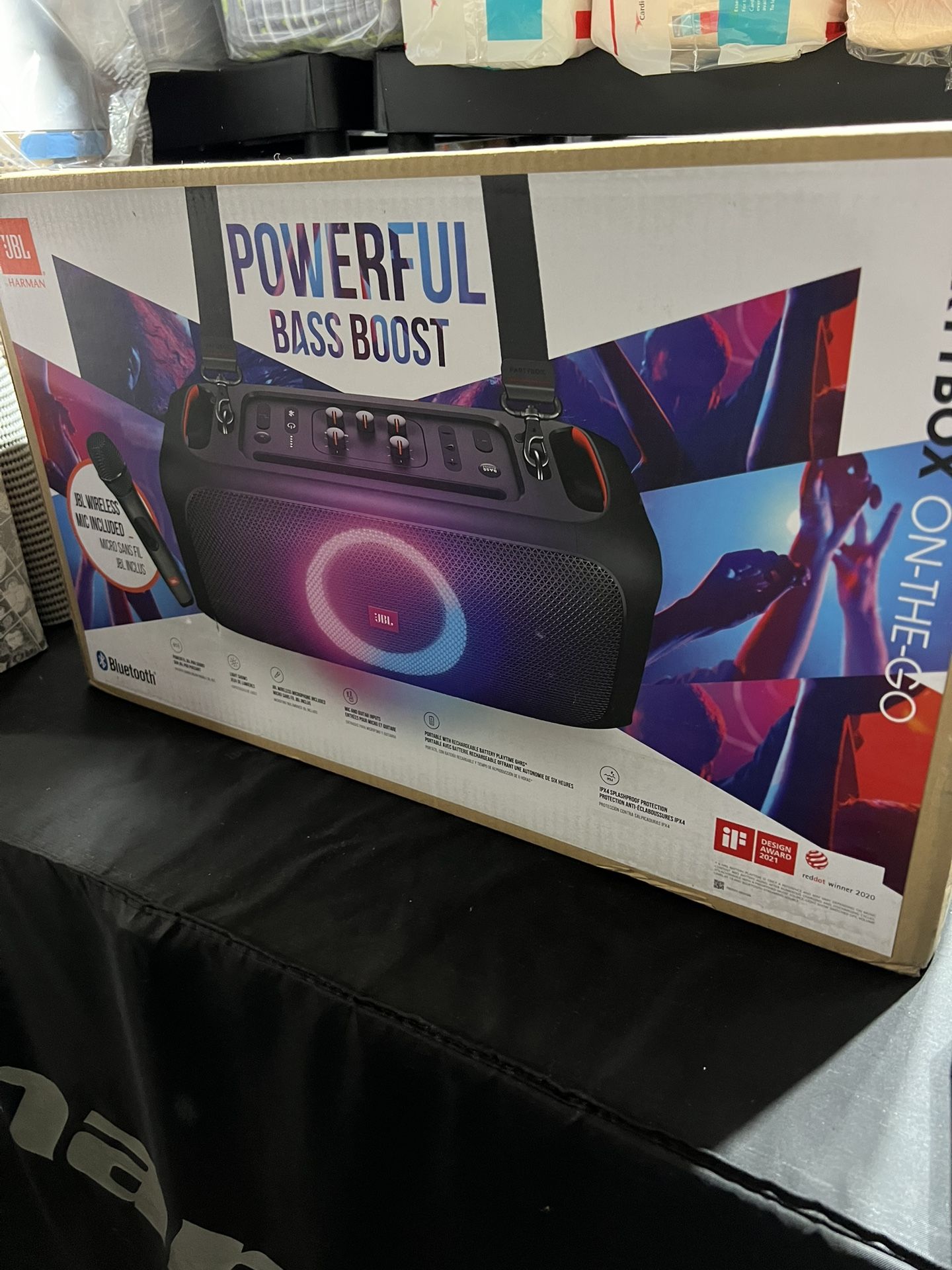 JBL Party Box on the Go Bluetooth Speaker