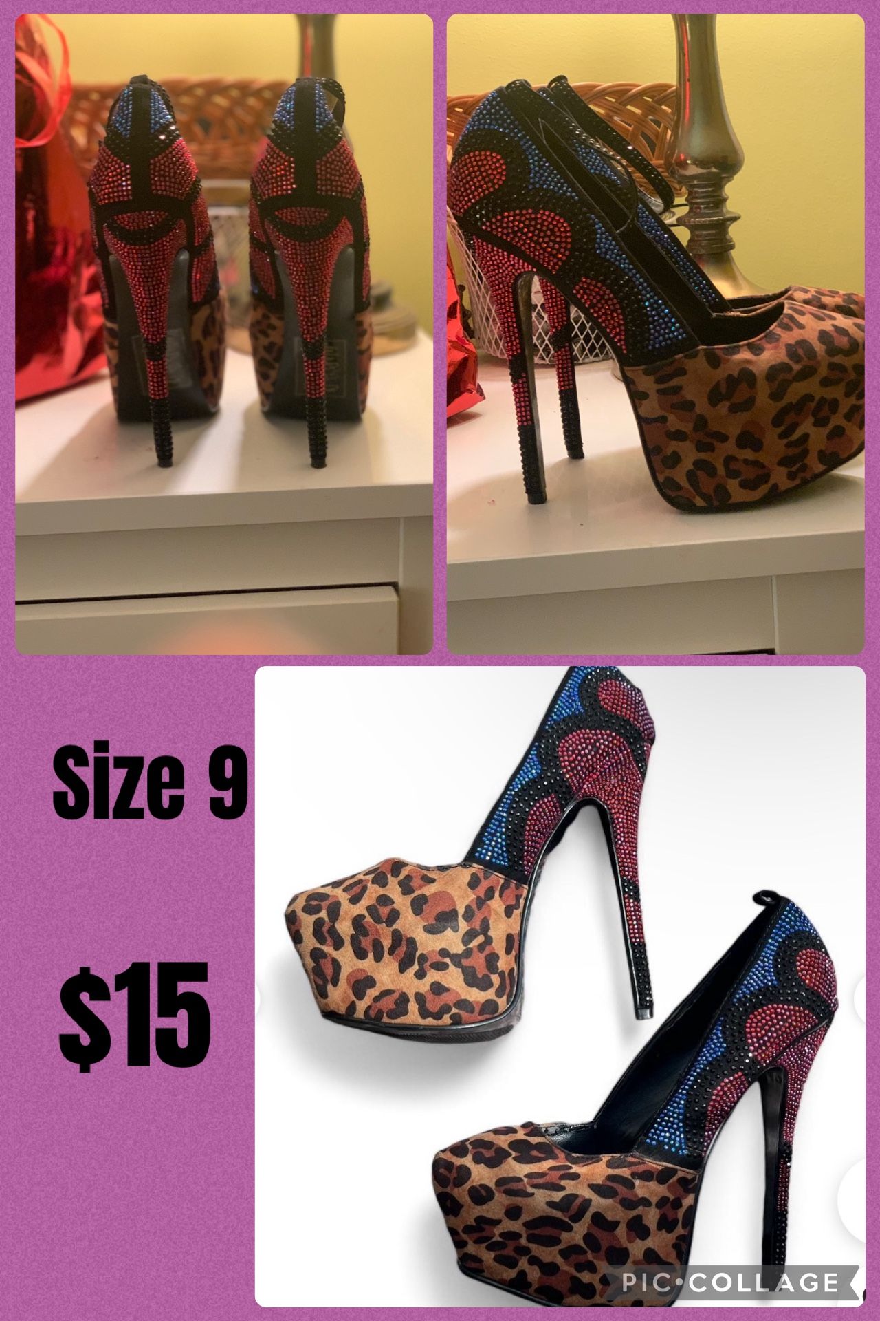 Heels Size 9 Iike New
