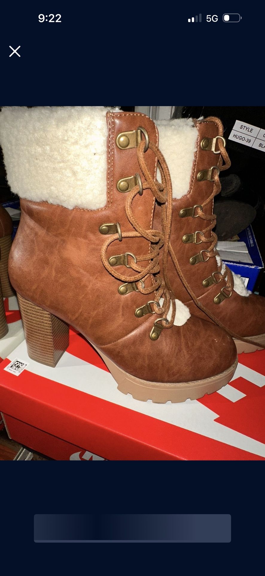 Brown Winter Boots 