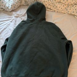 Oversize good quality green sweatshirt