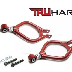 Truhart Rear Upper Control Arms New 2PCS Red For 89-94 240SX 90-96 300ZX TH-N201