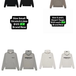 Fear Of God Essential Hoodies 