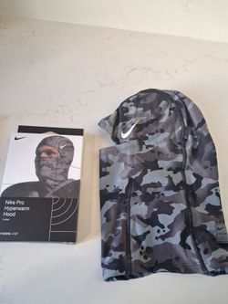 Nike Pro Hyperwarm Football Hood Camo