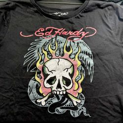 Ed hardy crop top