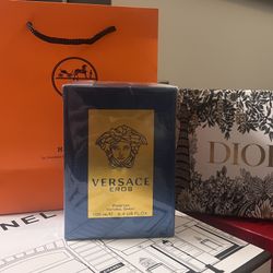 Best Gift Versace 100ml Full size Lxuruy Perfume, Brand New With Box and Bag, Luxury Men's cologne