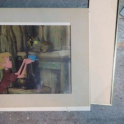 Disney Original Celluloid From Sword In The Stone
