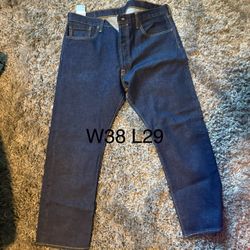 Levi 501 Original Stretch Jeans Size 38
