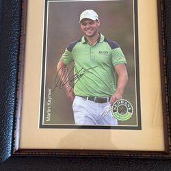 MARTIN KAYMER AUTOGRAPHED