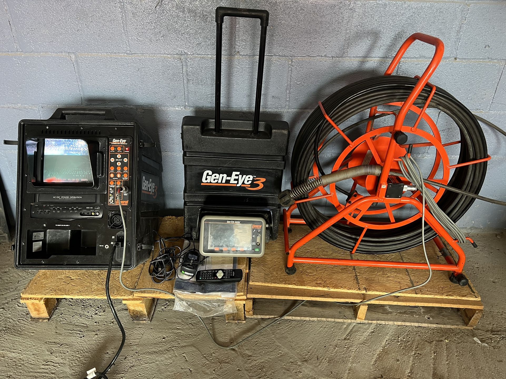 General Pipe Cleaner Gen-Eye Video Pipe Inspection System