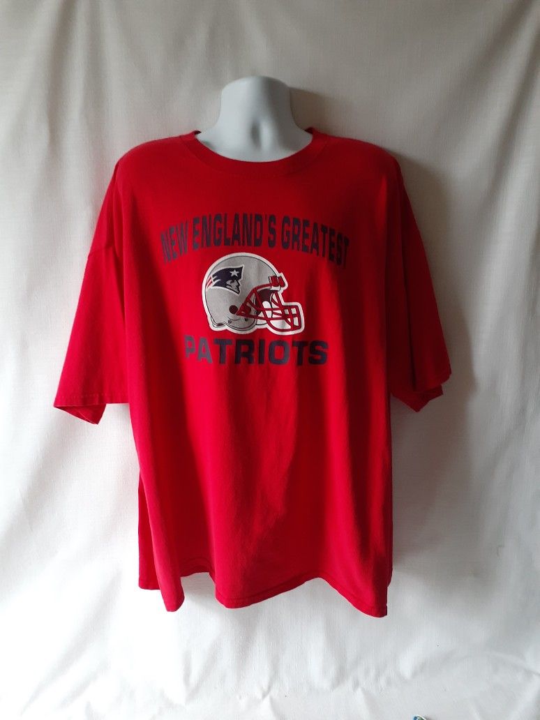 NFL New England Patriots Mens Short Sleeve Graphic T-shirt Size 2XL