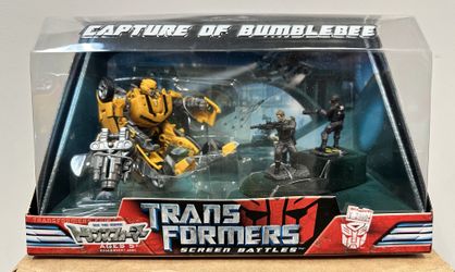 TRANSFORMERS TAKARA SCREEN BATTLES CAPTURE OF BUMBLEBEE