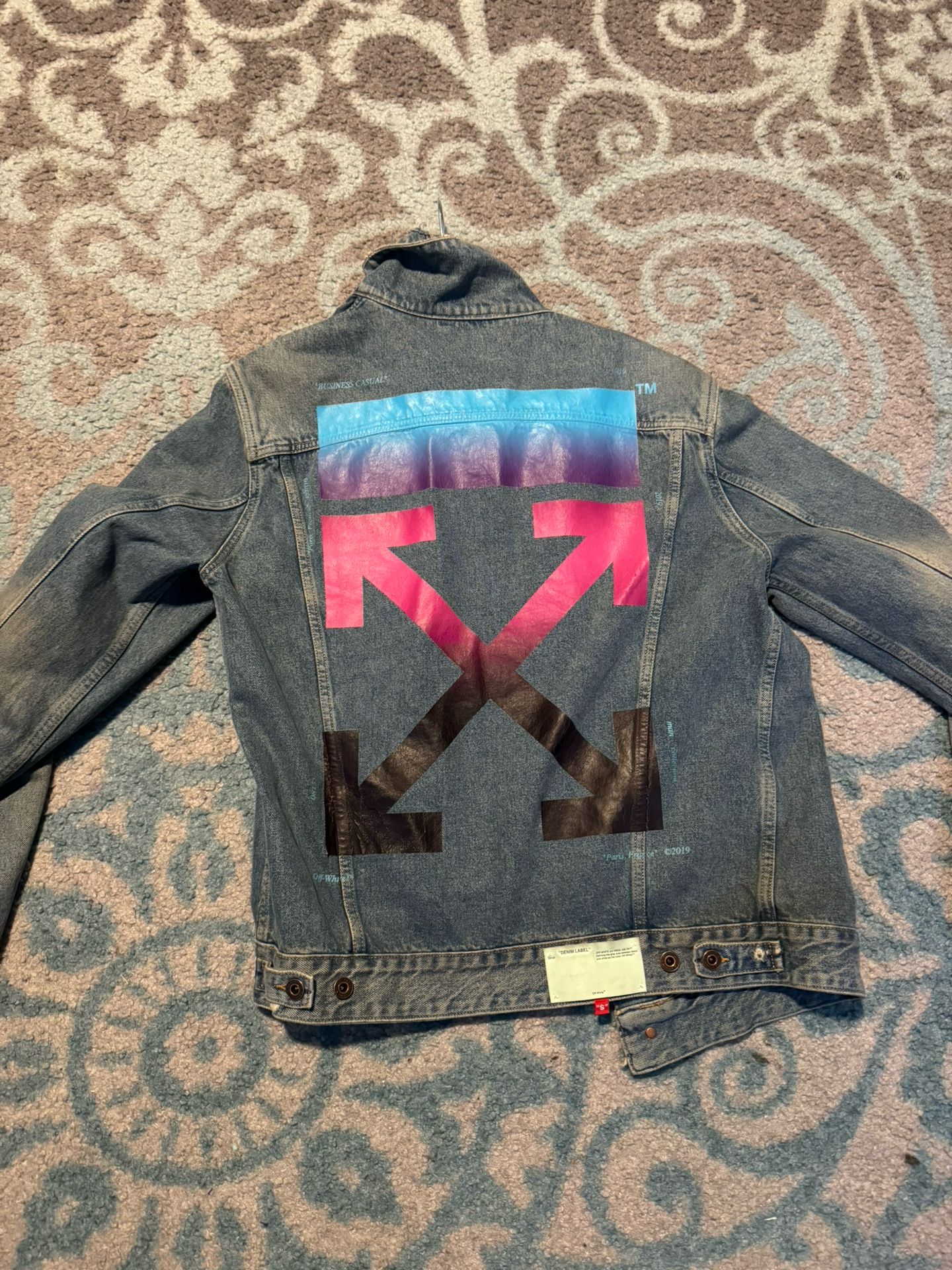 Off White Varsity Jacket !