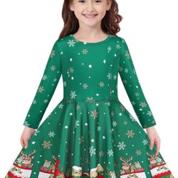 Vestido 👗 de navidad  🤶 🎄 Perfecto para la princesa 👑 de la casa  Las medidas solo tengo L y XXL Puedes correr como medida más pequeña, el materia