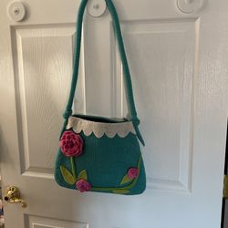 Felt purse. 