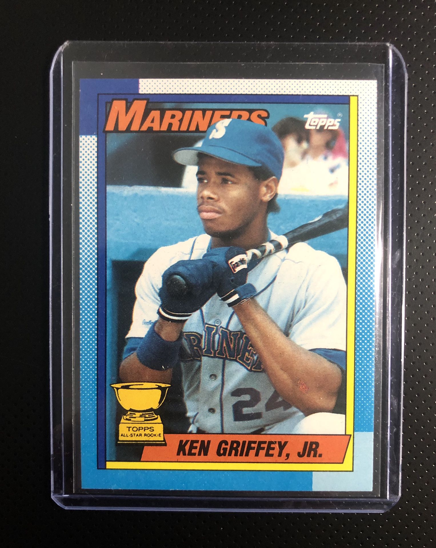 Ken Griffey Jr 1990 Topps All Star Rookie Baseball Card Exceptional Condition!