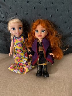 Disney Frozen Elsa and Anna Toddler Dolls