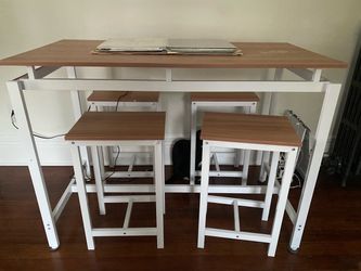 Tall bar kitchen table