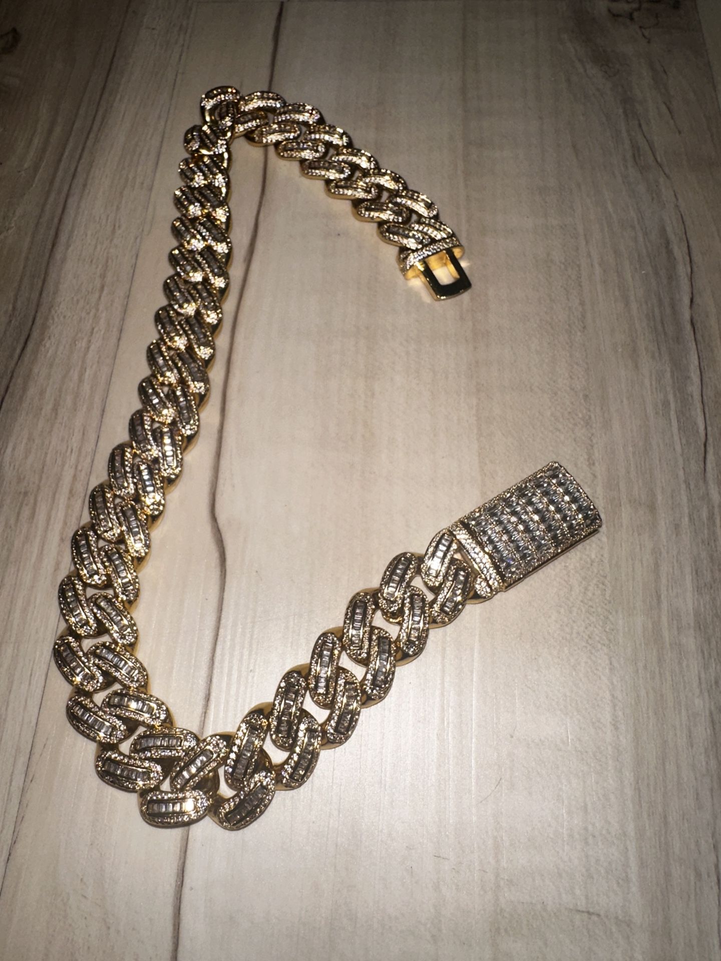 Gold Plated Cuban Link Chain