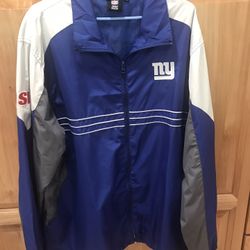 Sports Illustrated New York Giants Windbreaker, Size XL 