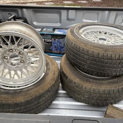 BMW RIMS With Tires 