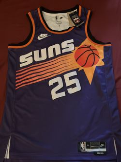 Mikal Bridges Phoenix Suns Purple Throwback
