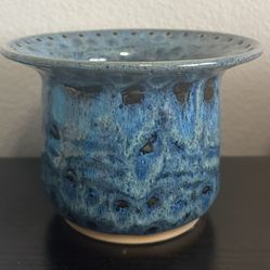 Dark Blue Jewelry Bowl Holder 