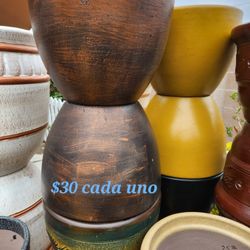 Clay Pots 🇲🇽🪴🔥..Macetas De Barro Autentico🇲🇽🪴