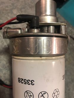UDP, universal diesel filter adapter.