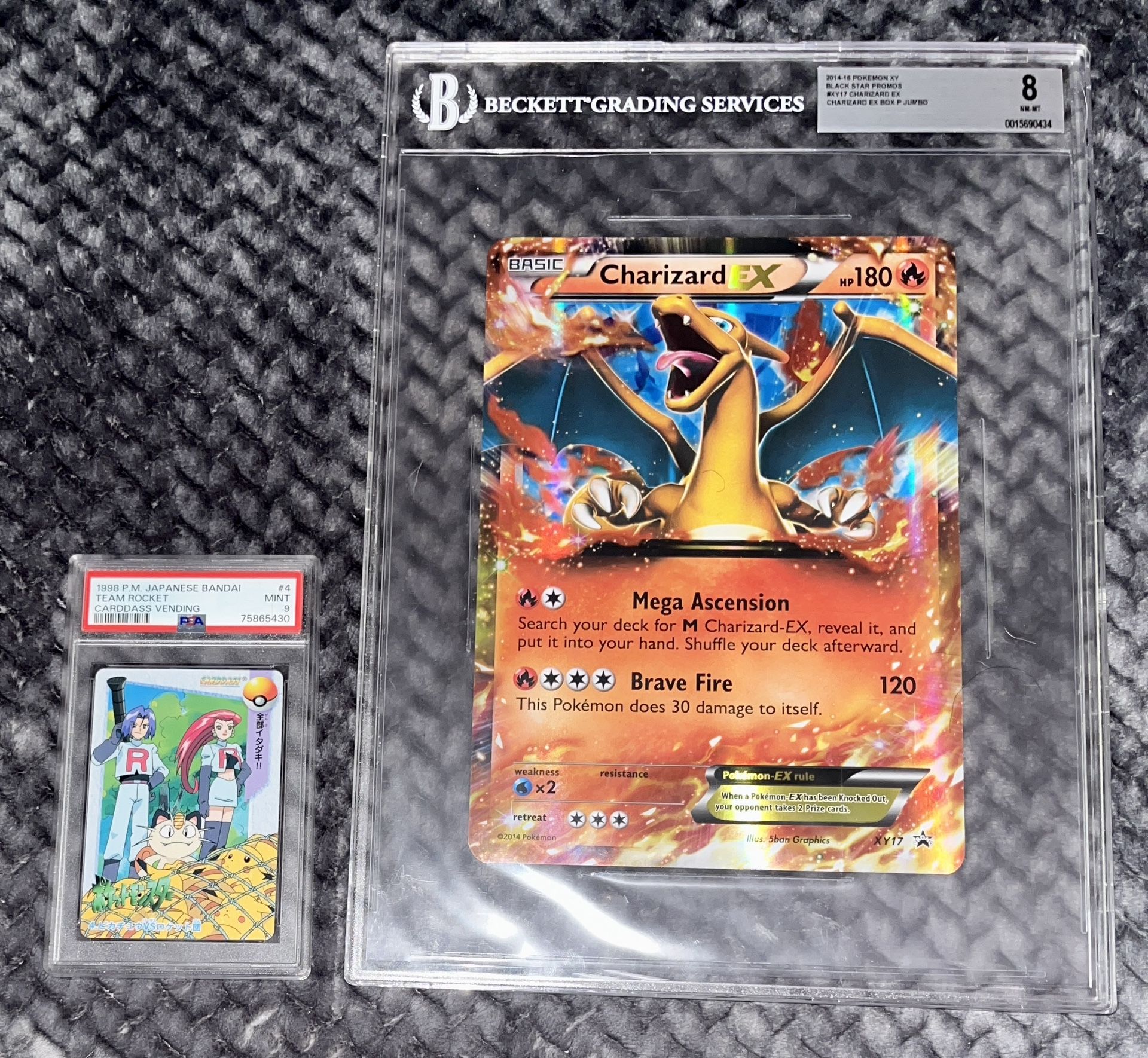 Charizard / Team Rocket BGS / PSA Graded Cards