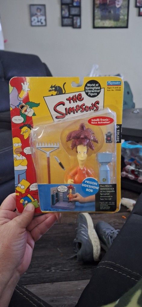 Simpsons World Of Springfield Interactive Figure PRISON SIDESHOW BOB