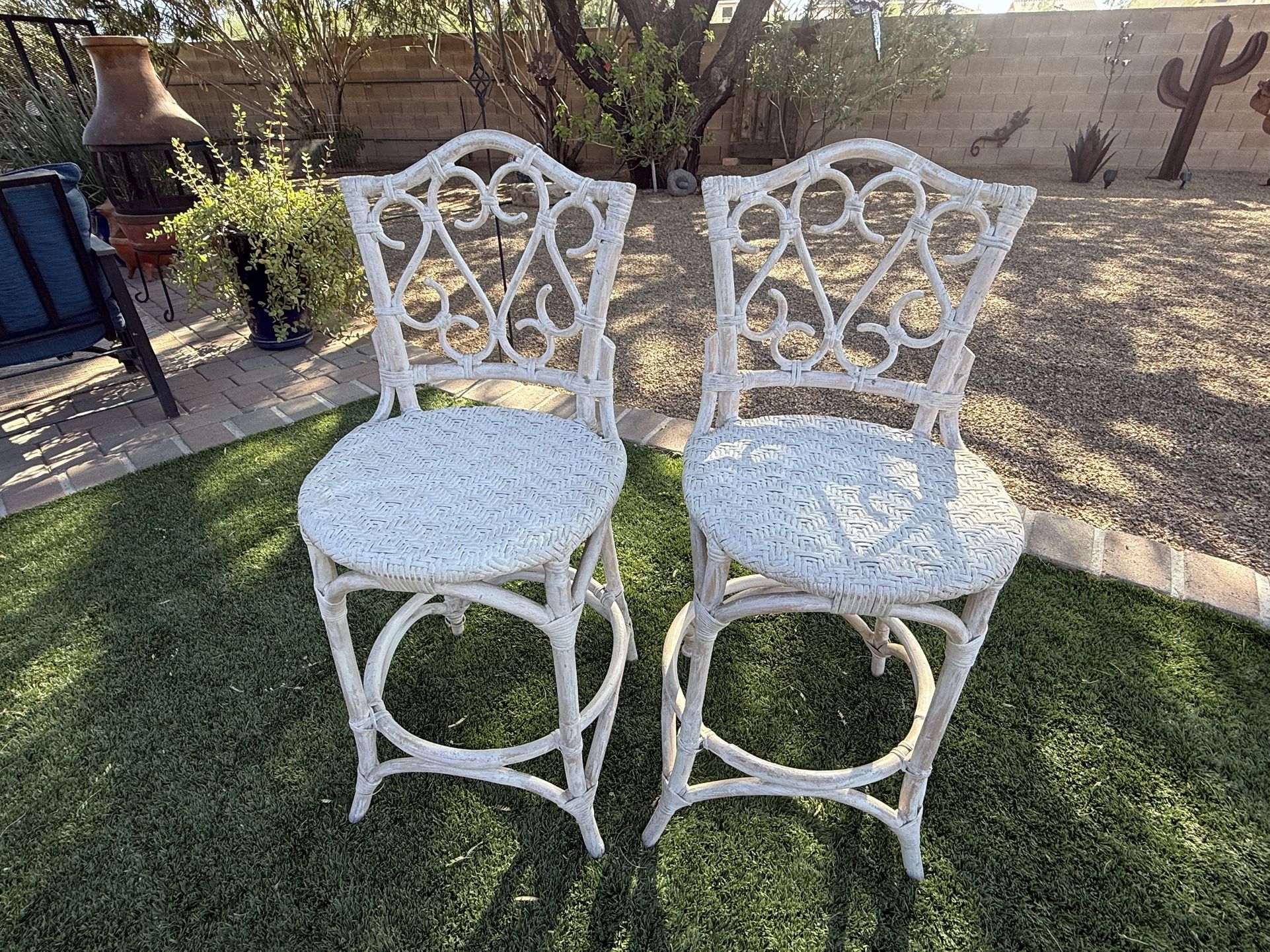 Pair Bar Stools