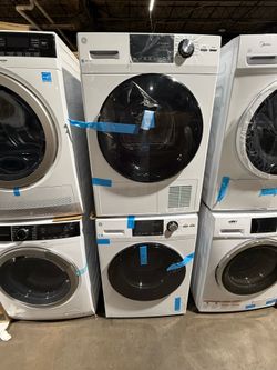 24” brand new Ge front load stackble washer dryer electric