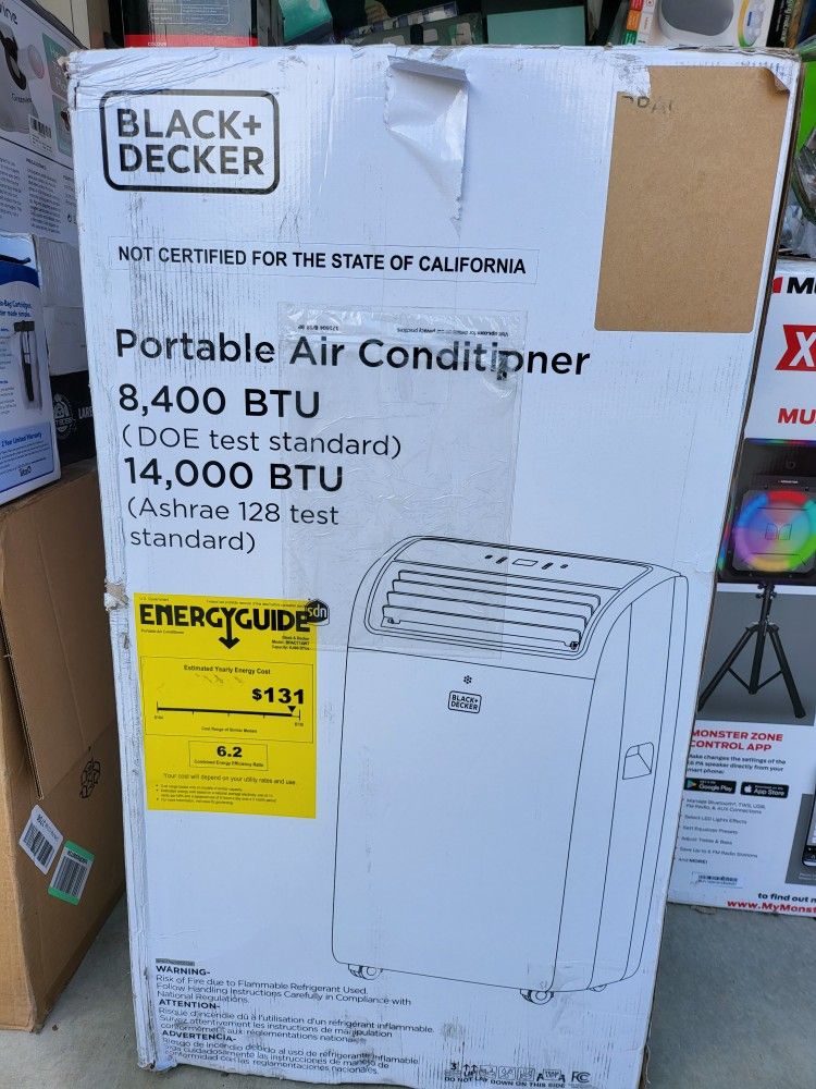 Black And Decker Protable Ac And Dehumidifier 