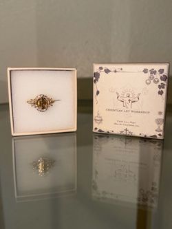Gold Virgin Mary Ring