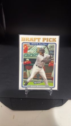 2005 Topps Draft Pick Chip Cannon Jays RC