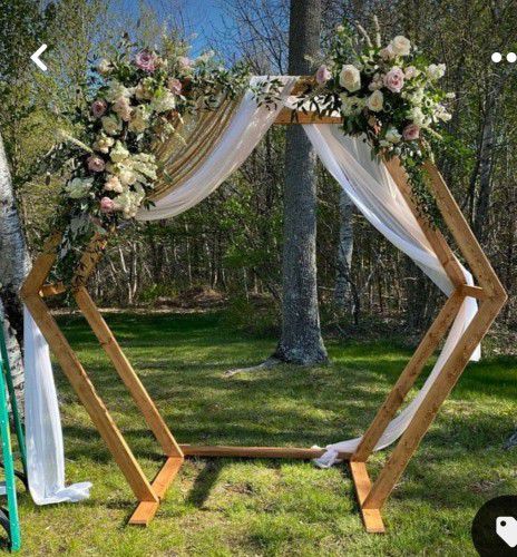 Varnish Wedding Arch