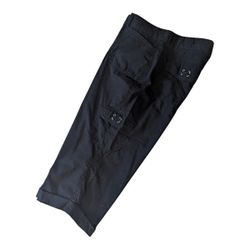 Riders By Lee Black Cotton Laced p
Pockets Cargo Capri Cropped Pants Womens 14