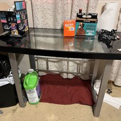 Glass Desk Table