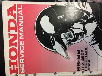 Service Manuals TRX250 ZX7R IT490
