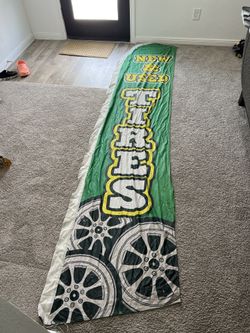 Tire Shop Flag Banner