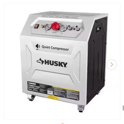 Husky 8 Gallon Quiet Air Compressor 