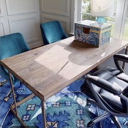 Solid Wood Computer Desk $100.00