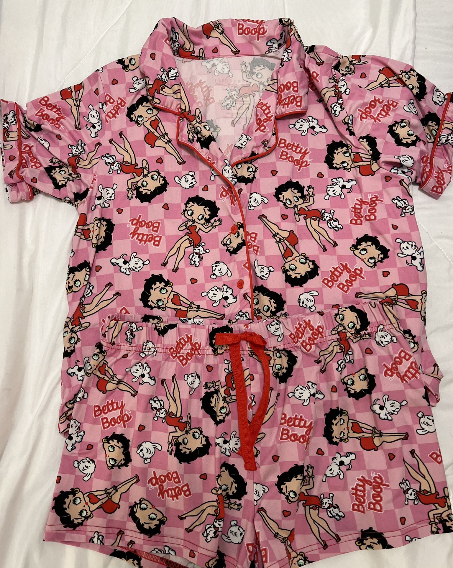 Cute Betty Pop Pajamas Size M