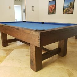 New 8ft Rustic Pool Tae, 1" Slate