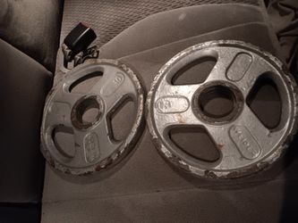 2 Olympic 10 Pound Plates