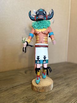 Black Horned Hopi Kachina
